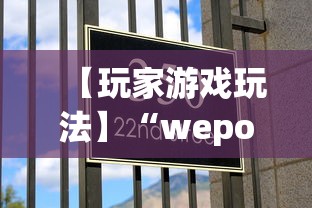 【玩家游戏玩法】“wepoker作弊版本”详细分享装挂步骤