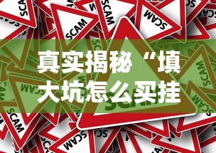 真实揭秘“填大坑怎么买挂”-原来有挂