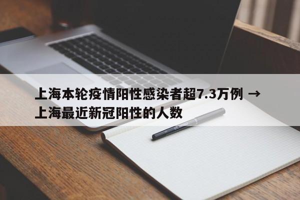 上海本轮疫情阳性感染者超7.3万例 → 上海最近新冠阳性的人数