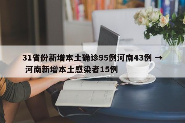 31省份新增本土确诊95例河南43例 → 河南新增本土感染者15例