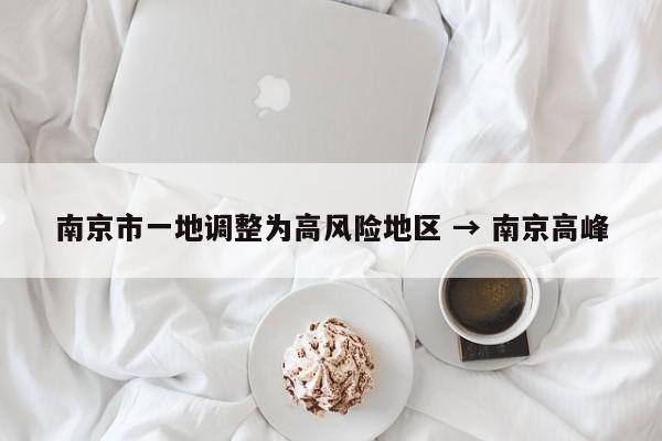 南京市一地调整为高风险地区 → 南京高峰