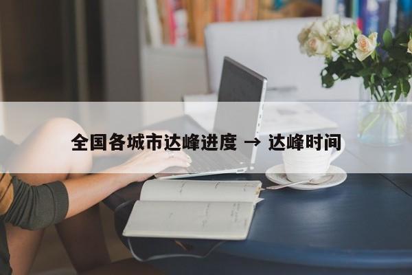 全国各城市达峰进度 → 达峰时间
