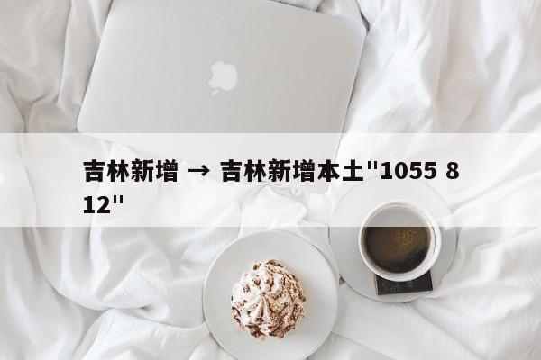 吉林新增 → 吉林新增本土"1055 812"