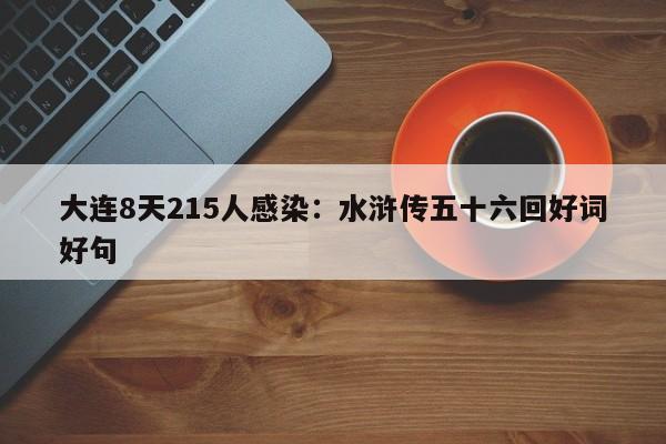 大连8天215人感染：水浒传五十六回好词好句