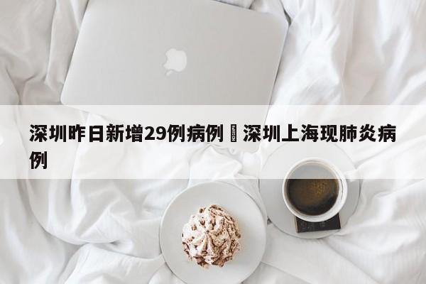深圳昨日新增29例病例›深圳上海现肺炎病例