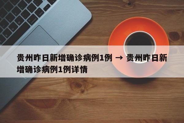 贵州昨日新增确诊病例1例 → 贵州昨日新增确诊病例1例详情
